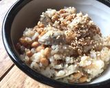 納豆とイワシのつみれのご飯作り方4写真