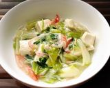 体ぽかぽか・白菜と豆腐のあんかけ煮作り方8写真