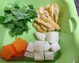 鏡もち★節約★とろ〜り【お雑煮風味噌汁】作り方1写真