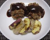 納豆バーグのオーブン焼き作り方4写真