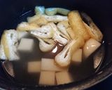 鏡もち★節約★とろ〜り【お雑煮風味噌汁】作り方8写真