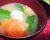 鏡もち★節約★とろ〜り【お雑煮風味噌汁】作り方10写真