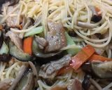 スーチカーと野菜のパスタ作り方7写真