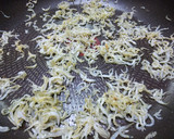 たくあん と しらすと大葉の炒飯作り方2写真