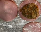 ご飯でハムカツ作り方7写真