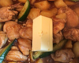 簡単美味しい油不用鶏肉じゃが芋の味噌炒め作り方9写真