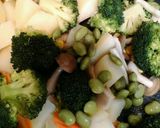 彩り野菜のめんマヨ炒め作り方15写真