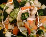 彩り野菜のめんマヨ炒め作り方18写真