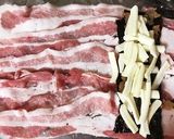 海苔梅チーズ巻き豚串作り方2写真