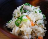春菊香るかやくご飯作り方5写真