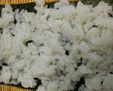 おっさんの冷凍エビ胡瓜葉野菜卵の巻き寿司作り方23写真