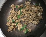 牛肉と紫蘇のバター醤油炒め作り方5写真