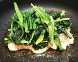 チキンとほうれん草グリル作り方3写真
