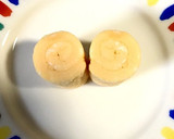 【簡単】キャラ弁 節分 くるくる卵焼き作り方1写真