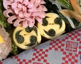 【簡単】キャラ弁 節分 くるくる卵焼き作り方2写真