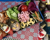 【簡単】キャラ弁 節分 くるくる卵焼き作り方3写真