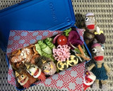 【簡単】キャラ弁 節分 くるくる卵焼き作り方5写真