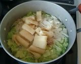 辛くない味噌ラーメン鍋作り方4写真