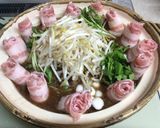 もやしと豆苗の甘酒味噌鍋作り方5写真
