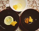 簡単レモンと梅干しのお味噌汁作り方4写真