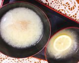 簡単レモンと梅干しのお味噌汁作り方5写真