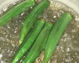 オクラと大根の酢醤油和え作り方1写真