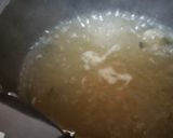 松茸お吸い物で卵あんかけうどん作り方1写真