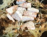 フライパンで鮭と舞茸のクリームシチュー作り方8写真