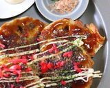 蓮根のお好み焼き風。作り方7写真