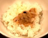 柚子胡椒香るイカ塩辛バターご飯作り方2写真