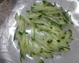 モヤシと鶏胸のPナッツ棒棒鶏作り方4写真