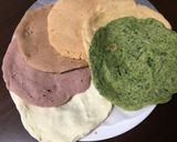 自然色のレインボーケーキ作り方8写真