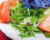 パパっと簡単♪水菜サラダ作り方4写真