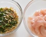しゃぶしゃぶ鶏の香味中華風サラダ作り方1写真