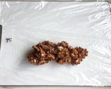 和テイストのざっくざくチョコサラミ白と黒作り方11写真