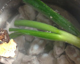 豚パイカ(軟骨)と白きくらげの麺線作り方2写真