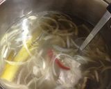 豚パイカ(軟骨)と白きくらげの麺線作り方3写真