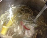豚パイカ(軟骨)と白きくらげの麺線作り方3写真