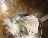 豚パイカ(軟骨)と白きくらげの麺線作り方4写真