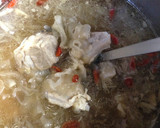 豚パイカ(軟骨)と白きくらげの麺線作り方5写真