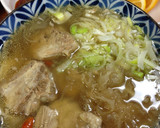 豚パイカ(軟骨)と白きくらげの麺線作り方7写真