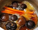 太巻きに欠かせない仲間◇椎茸と人参の甘煮作り方4写真