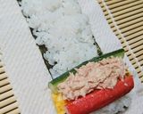 簡単☆家にあるもので恵方巻作り方5写真