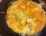 チーズスクランブルエッグトースト作り方1写真