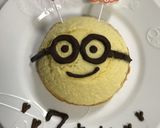 ミニオンアイスケーキ作り方10写真