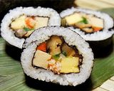 我が家の恵方巻③ 豚カルビのサラダ巻き作り方13写真