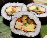 我が家の恵方巻⑥ 天むす風えび天巻き作り方9写真