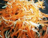 にんじんとえのき明太子炒め★お弁当おかず作り方5写真