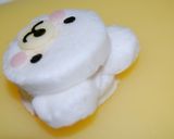 はんぺんの白くまちゃん☆キャラ弁おかず作り方3写真