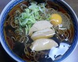 アマタケサラダチキンでかしわそば風作り方4写真
